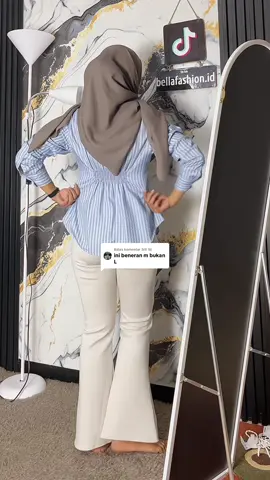 Membalas @Siti Nj beneran donk masa boong hihi max bb 55 ld 90#outfitideas #slimfit 