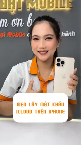 Mẹo lấy lại mật khẩu Icloud trên Iphone#thanhdatmobile #iphonetips #iphone #iphonequynhon #tragop0đ #iphonegiare 