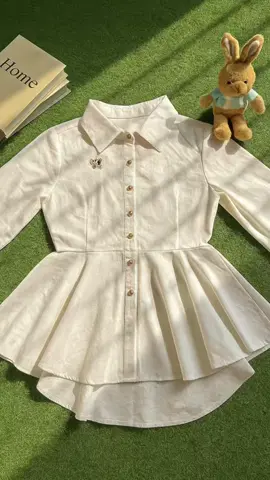 ATIKA BLOUSE POLOS LINEN SHIRT kemeja wanita #kemejawanita #fyp #atika #blouse #shirt 