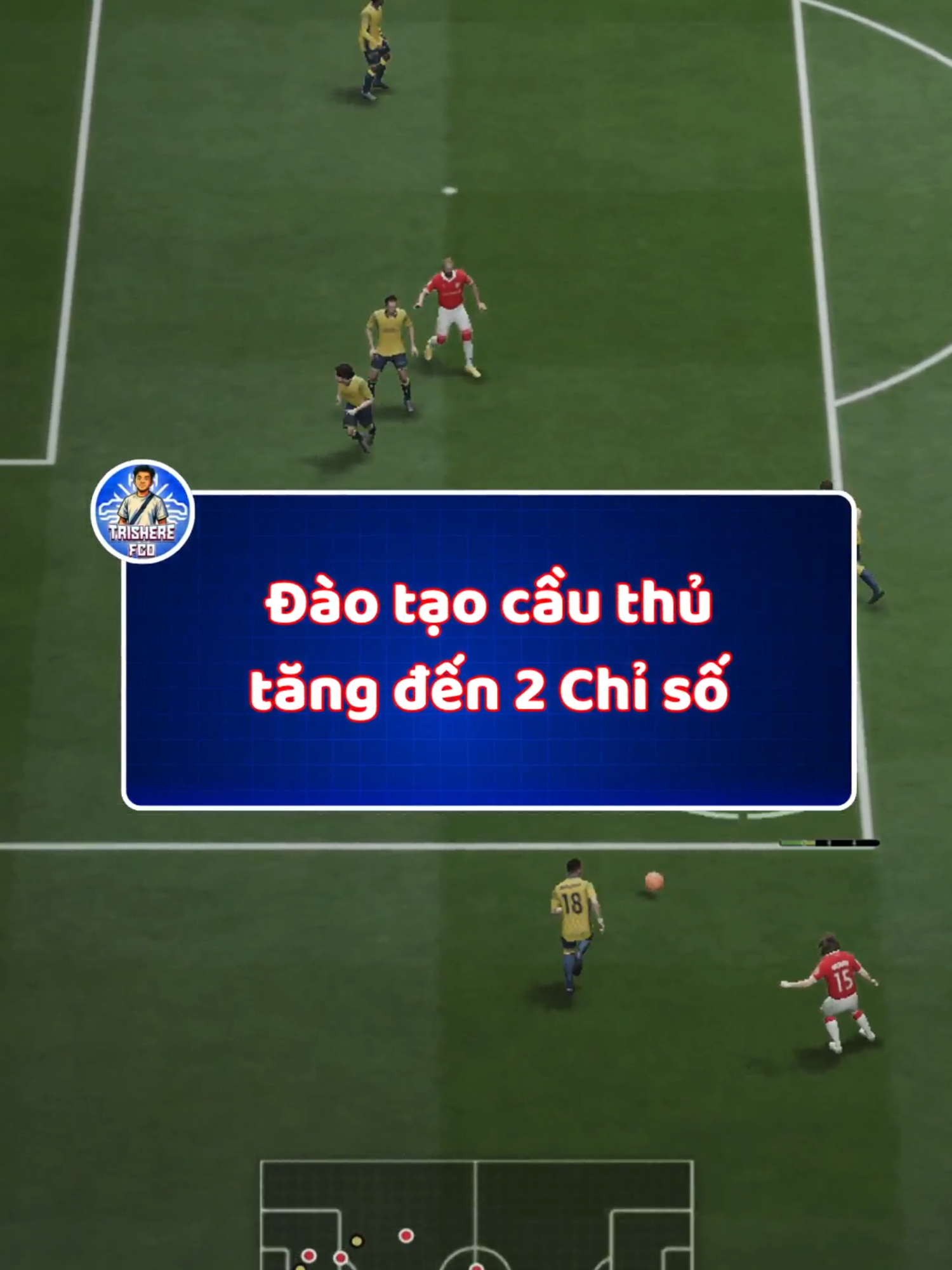 Cách đào tạo cầu thủ tăng tới tận 2 chỉ số !!! #NangTrinhFCOnline #fco #fconline #trishere #trisherefco