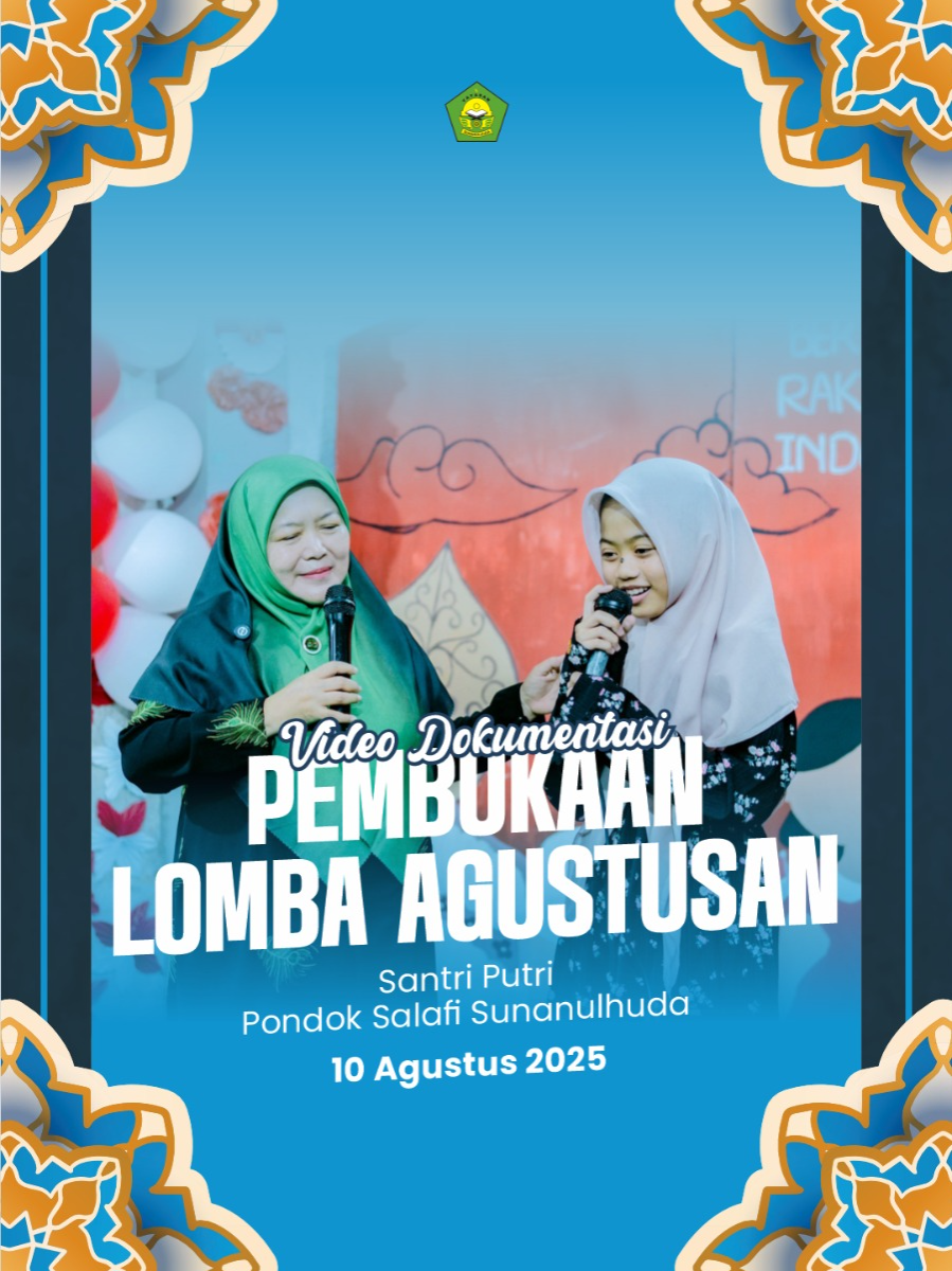 diantara sorak ramai, tawa bahagia, kibaran bendera dan teriakan merdeka... Tepat pada 10 Agustus 2025 kegiatan lomba memperingati hari merdeka resmi dibuka. Tidak hanya sekadar lomba, ini tentang tawa bahagia, rasa bersamadan salah satu bentuk cinta: Tanah air, negara dan bangsa. Merdeka bukan hanya sekadar kata, ia menjelma menjadi semangat yang apinya harus kita rawat bersama. #hutri80indonesia🇮🇩 #merdeka #santrisukabumi #santribaru #santrisunanulhuda #suhucenter #ayomondok #sunanulhuda #kebangsaanindonesia