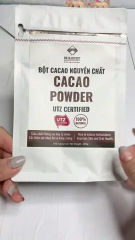 bột cacao nguyên chất dk harvest #botcacao #cacao #healthy #cacaonguyenchat #dkharvest #anvat #douongngon #thinhhanh #xuhướng #fyp #foryou 