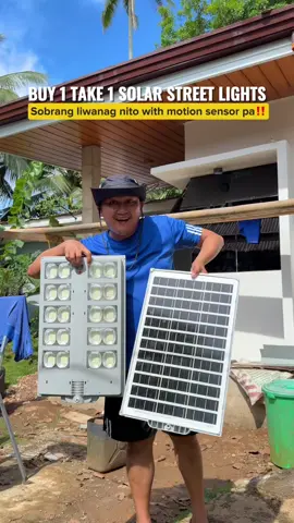 Sobrang liwanag ng solar street lights na to! #solarlight #solarstreetlight #solarlights #streetlight #outdoorlight 