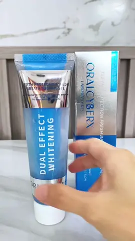 ORALCYBERX – Lindungi dan putihkan gigimu dalam satu pasta gigi. Saatnya senyum percaya diri setiap hari! #oralcyberx #pastagigipemutih #fy #pemutihgigi #viraltiktok 