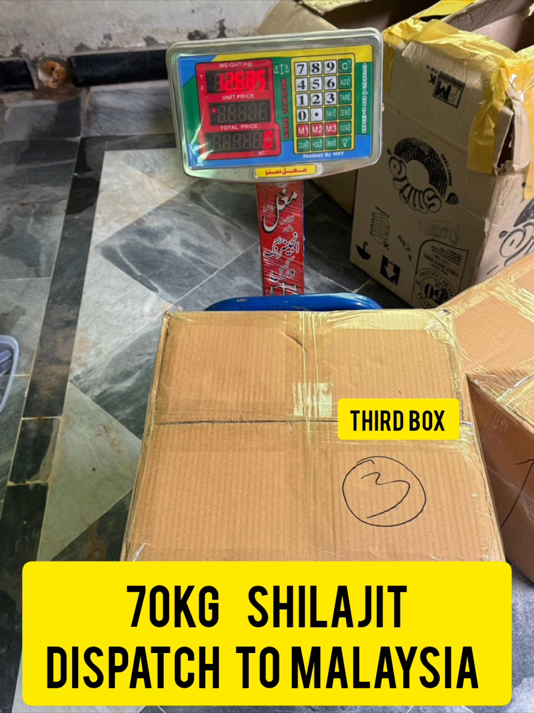 70kg Shilajit Dispatch to Malaysia🇲🇾 Mashabrum SHILAJIT Order Now For Wholesale +923000687733 #fyp #foryou #foryoupage #trending #malaysia 