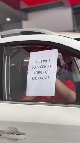 Flowers smell nice… but so does new car scent.” 🚘🌸  Dear wifes, do you agree? Tag your husband!  Contact me at Whatsapp 8183904 for review and test drives.