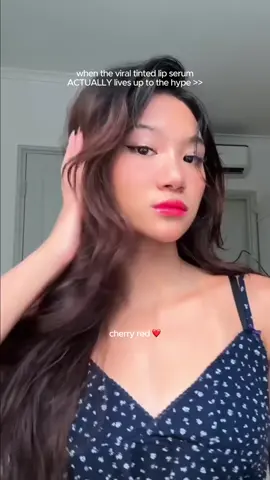 superr in love with the new lip serum color collection ❣️