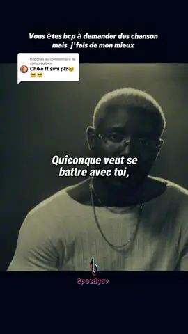 Réponse à @christobalben @ChiKé Simi ft Chike running you #chike #simi #paroleenfrançais #parole #speedyav 