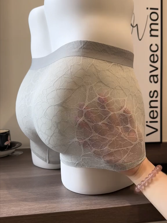See-Through Comfort: Lace Boxer Briefs Review #underwear #boxerbrief #comfort #gift #fyp #tiktokmademebuythis #dealsforyouday