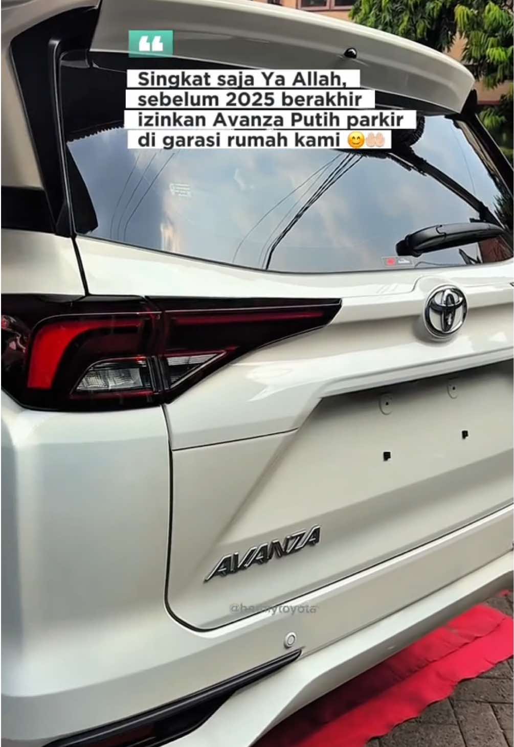 Membalas @Wong Candipuro 2🌺  READY STOCK‼️ Avanza Putih siap parkir di garasimu 👍🏻 Info pembelian dan promo Toyota bisa langsung chat Benny Toyota >>> 081228950100 / 089660072277 ###toyotaavanza##avanza##avanza2025##avanzag##avanzae##avanzamatic##toyotajepara##toyotakudus##toyotapati##toyotademak##suryaindahmotor##suryaindahmotorjepara##suryaindahmotorkudus##infotoyotajepara##bennytoyotajepara##bennytoyota 