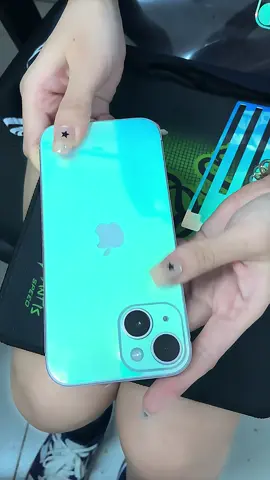 #iPhone#Điện thoạiMàng viền màu sắc rực rỡ và màng lưng.