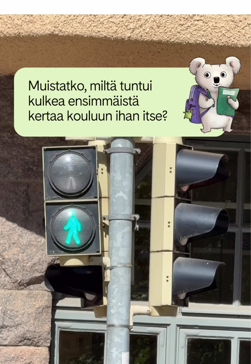 Jännältä, kutkuttavalta vai ehkä jo itsevarmalta?🥺⁠ ⁠ Meidän uudesta ympäristöopin Aalto-sarjasta löytyy monipuolisia liikennekasvatusmateriaaleja, joiden avulla voitte yhdessä harjoitella turvallisen koulumatkan taitoja. 🥰⁠  Materiaalit on tehty yhteistyössä with the one and only @Liikenneturva 🚸⁠<3   #koulumatka #OtavaOppiminen #liikennekasvatus #alkuopetus #ekaluokkalainen 