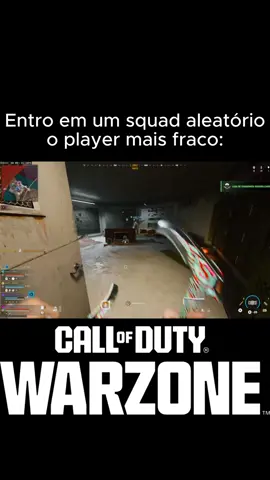 O player mais fraco no #callofdutywarzone
