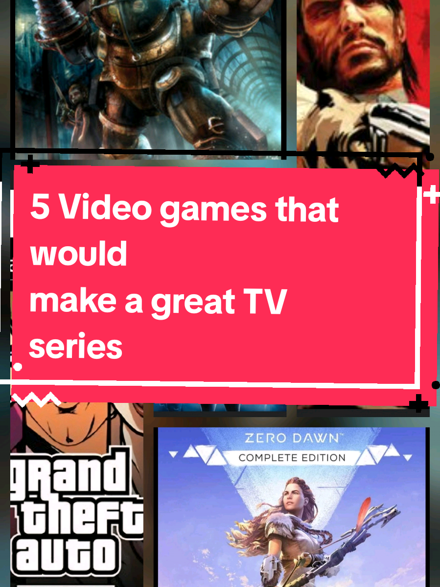5 Video games that would make a great TV series #gaming #tv #movies #fyp #fypシ 