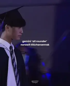 i present you the all rounder gemini norawit titicharoenrak #Gemini_NT #เจมีไนน์ #norawittiticharoenrak @Gemini_nt @ningkeeratii 