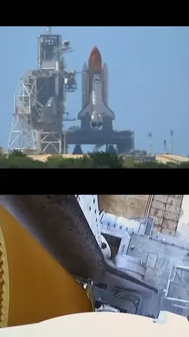 Space Shuttle Launch with Technical Notes | Liftoff to SRB Separation#physics #science #space #nasa #fyp 
