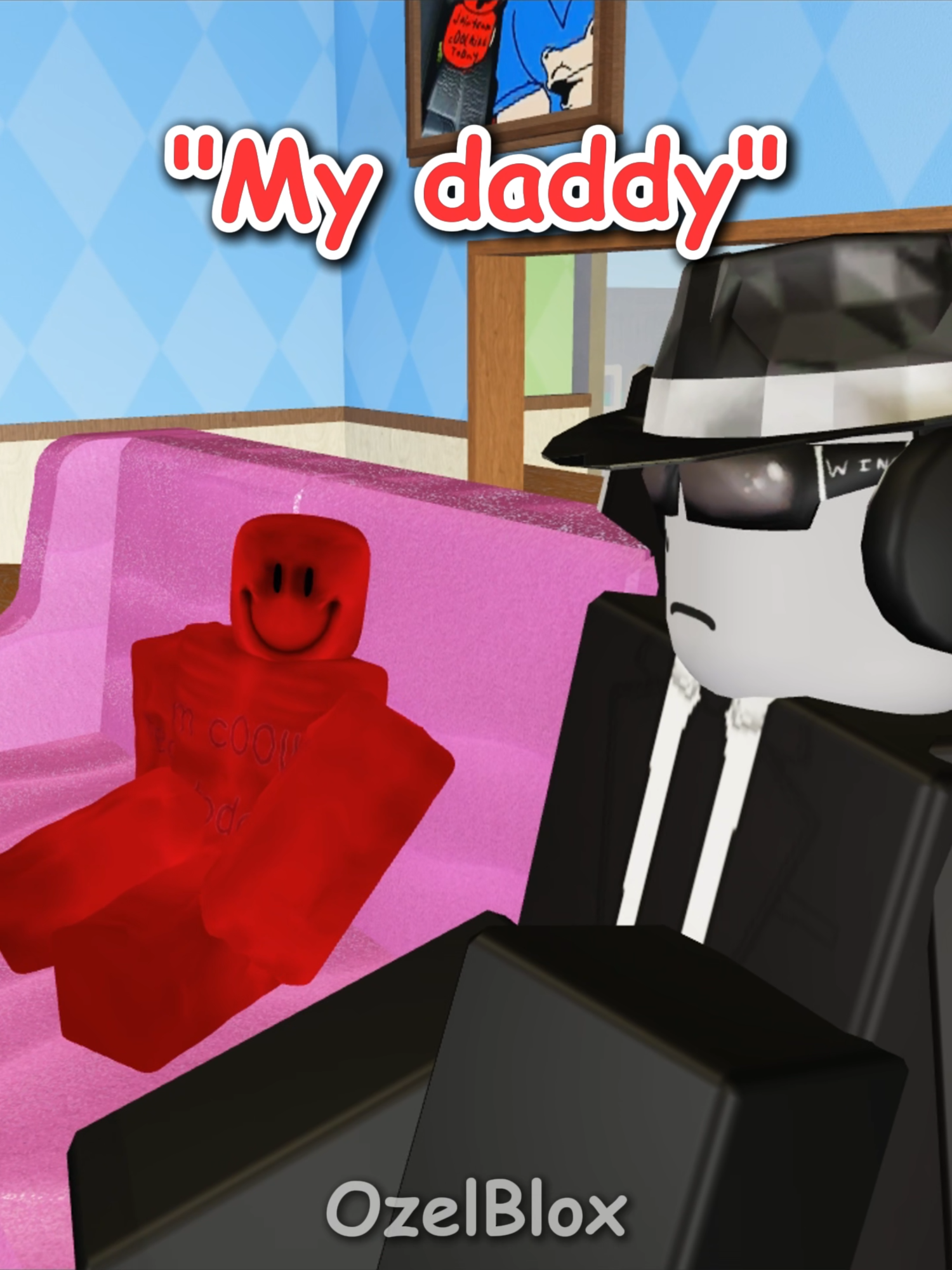 Coolkid Talks about his Dad #forsaken #roblox #moonanimator #animation #memes