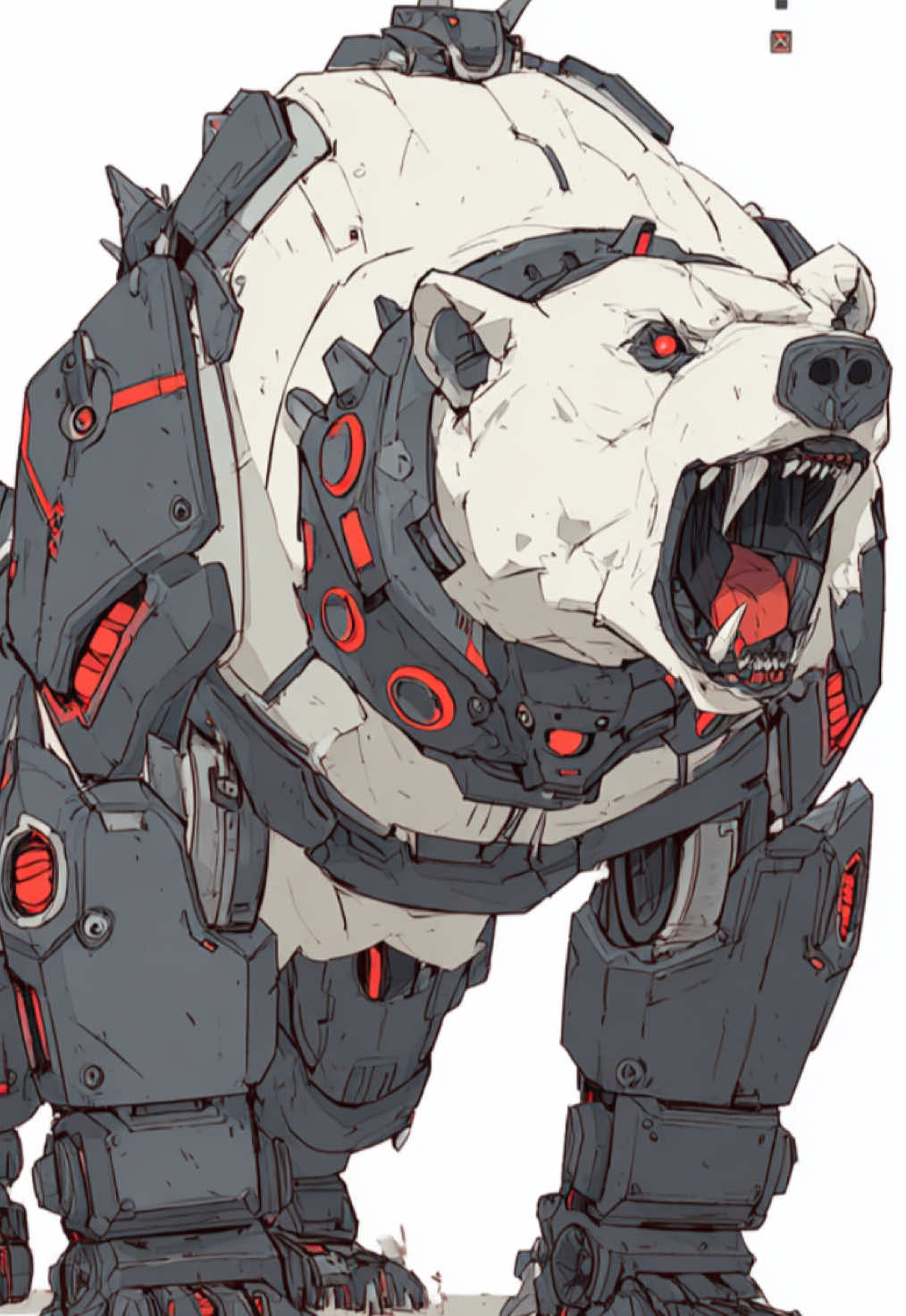 “You trust me?” “Good… I trust you too.” “That’s all we need.” 🐾 #characterconcept 🤖 #aiart ⚔️ #animeart