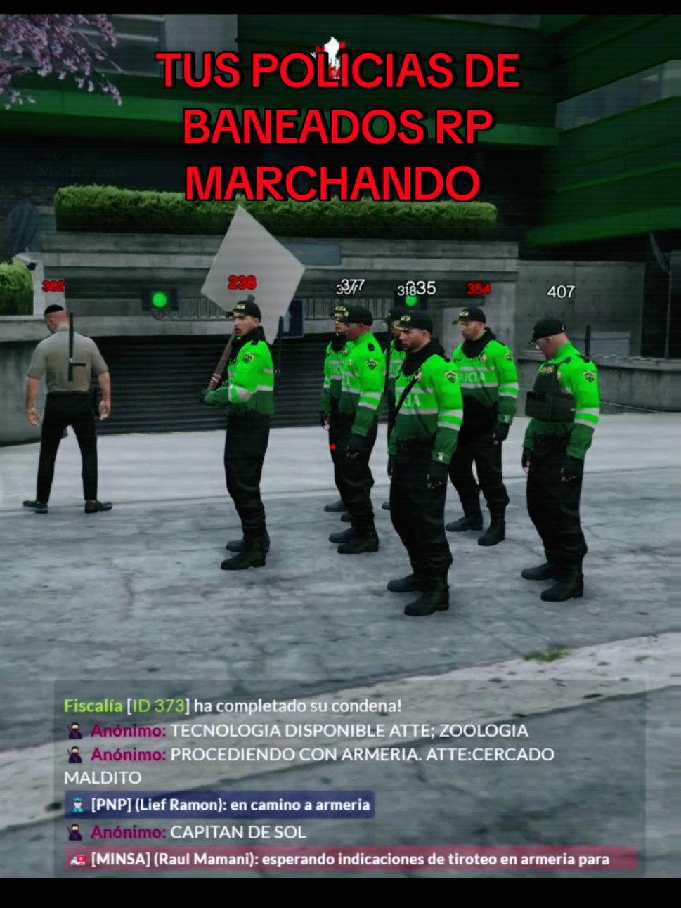 Tus Policías de Baneados RP Marchando jajaja  (perdón por mi micro ) 🥲😂 #tiktokvideo #tiktok #tiktokviral 