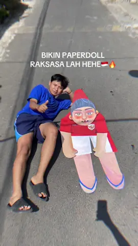 bikin paperdoll raksasa lah hehe, next bikin paperdoll apalagi ya? #paperdoll #art #artbymince #DIY #viral 