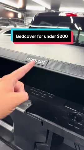A trifold bedcover for under $200?!! The best out there for under $200. #trucks #truck #automotive #garage #trucktok 