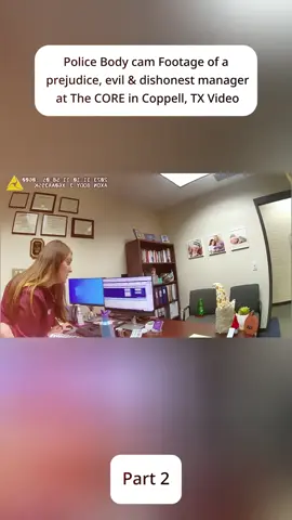 Body cam of a evil dishonest manager #bodycam #fyp 