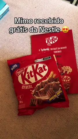 Obrigada @Nestlé e @KITKAT    Eu ameiiiii ❤️ #kitkat #nestle #amostragratis 