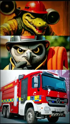 Firefighters on duty #brainrot #memes #fyp @recreaitestudio 