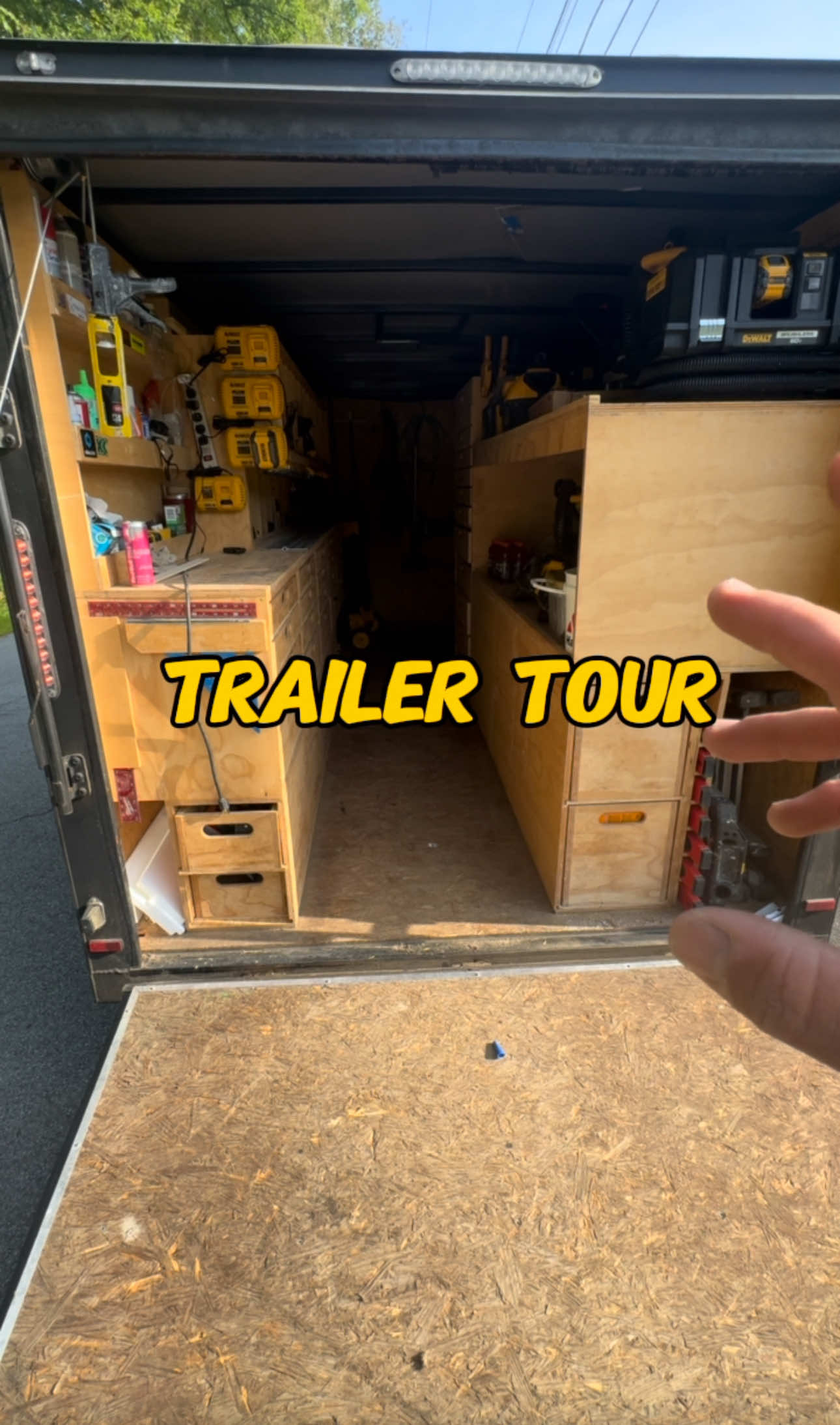 Updated trailer tour. #remodel #construction #homerenovation #bathroom #howto 