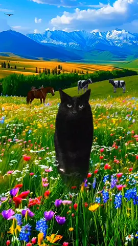 The flowers✨✨🔥 #corndogcat #blackcorndogcat #meme 