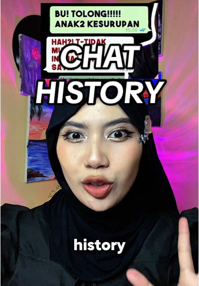 CHAT HISTORY | jujurly merinding pas nyeritainnya 😰 #ceritahoror #creepy #creepypasta #cici #id #ai #AsistenAICici 