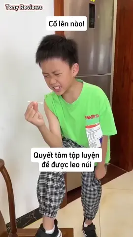 Quyết tâm luyện tập để được đi leo núi #shorts