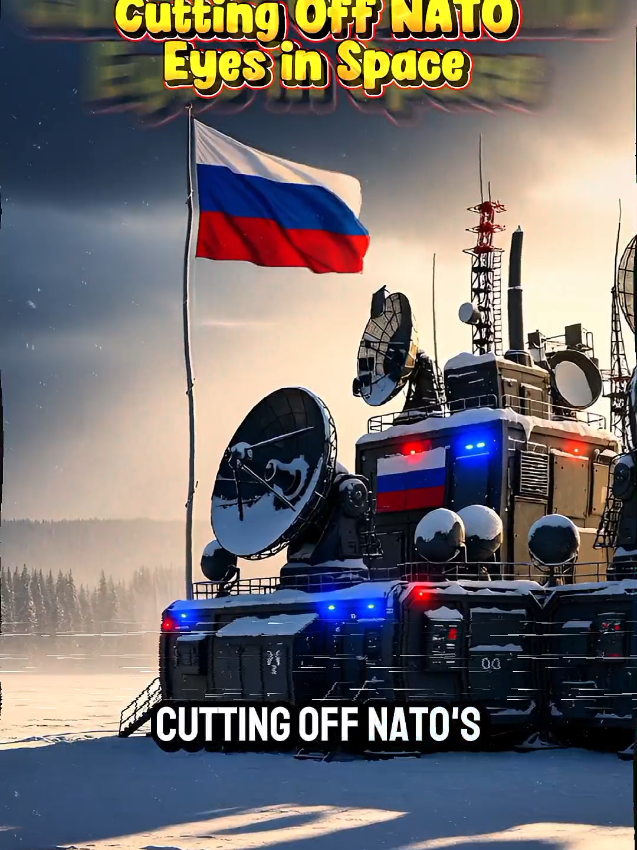 Russia is jamming NATO satellites right now — could this change the future of war? #Russia #NATO #SpaceWar #ElectronicWarfare #MilitaryTech 