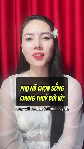 Vì sao phụ nữ chọn sống chung thuỷ? #huyengsp #huyềngsp 