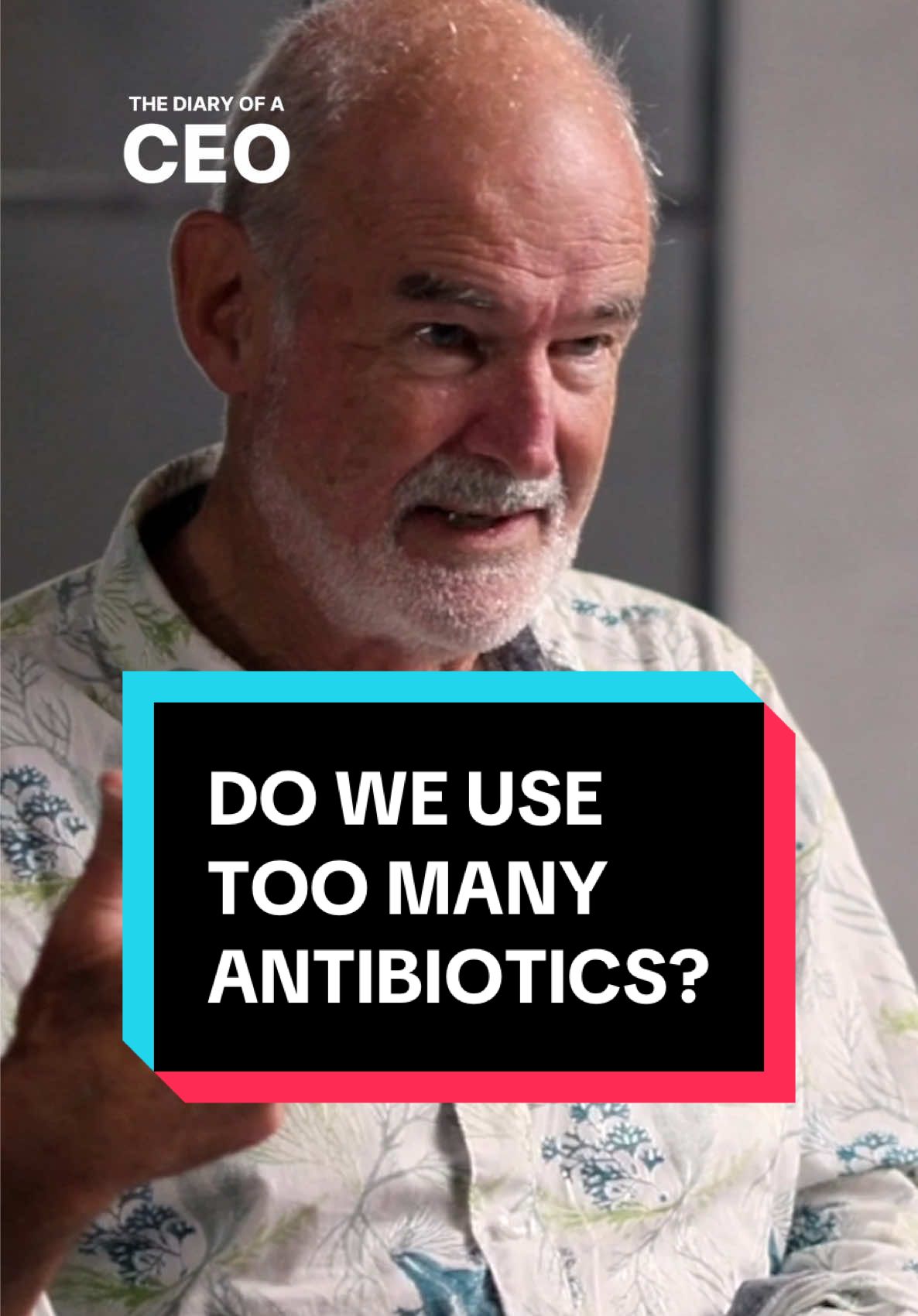 Simon Mills reveals that he believes we use too many antibiotics, and that inflammation is your “friend”! #Diaryofaceo #podcast #health #medicine 