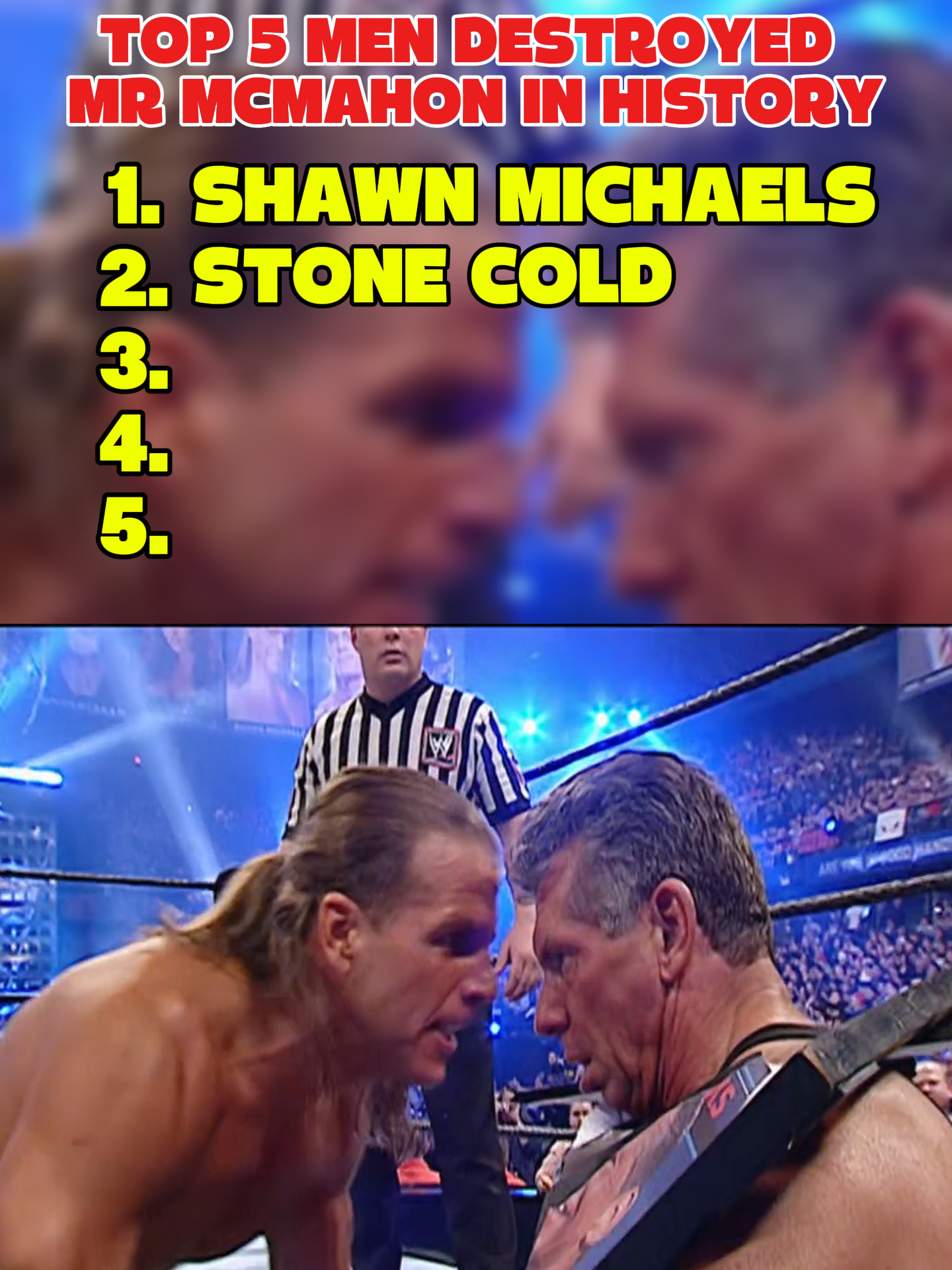 TOP 5 Men Who Destroyed Mr Mcmahon In History #WWE #wweraw #wwefan #wwetiktok #wwesmackdown #wwefans #wwechallenge #fyp #fypシ #foryoupage #brocklesnar #randyorton #codyrhodes #romanreigns #johncena #WrestleMania #sethrollins #wweuniverse #cmpunk #therock