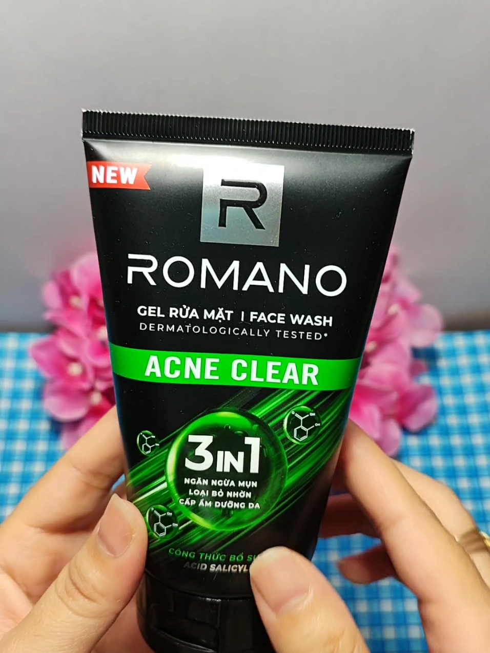 Sữa rửa mặt Romano #suaruamatnam #romano  #suaruamatromano 