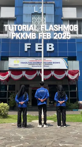 ✨ [ TUTORIAL FLASHMOB PKKMB FEB 2025 ] ✨ Halo, Nawacita Dhitaloka! 👋🏻 Saatnya kita bersiap untuk momen seru di PKKMB FEB 2025! 🎉 Simak video tutorial flashmob ini, ikuti setiap gerakannya, dan jangan lupa hafalin ya supaya pas hari-H kita bisa tampil kompak, energik, dan gak kalah sama yang lain! 😉🙌🏻 “Aktualisasi Tri Cipta Brilliant Muda, Guna Peradaban Berkelanjutan!” ___________________________ PKKMB FEB UNNES 2025 Instagram : @pkkmbfebunnes Twitter : @pkkmbfebunnes Tiktok : @pkkmbfebunnes Facebook : PKKMB FEB UNNES Youtube : PKKMB FEB UNNES LinkedIn : PKKMB FEB UNNES #PKKMBFEBUNNES #FEBUNNES #NAWACITADHITALOKA  #UNNES  #BRILLIANTMUDA 