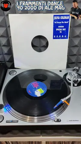Il frammento #dance che ti propongo oggi è un fantastico disco del '94 del progetto tutto Italiano Silvia Coleman ✨ nello spettacolare mix degli U.S.U.R.A. 💫 (1994) Silvia Coleman - All Around The World (U.S.U.R.A. Mix) | Label: Italian Style Production | Country: Italy 🇮🇹  Enjoy by #AleMag aka #FlashWarrior #familymag #italodance 