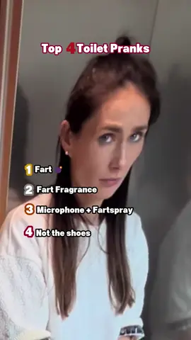 Ranking Toilet Pranks #toiletprank #fartprank #ranking 