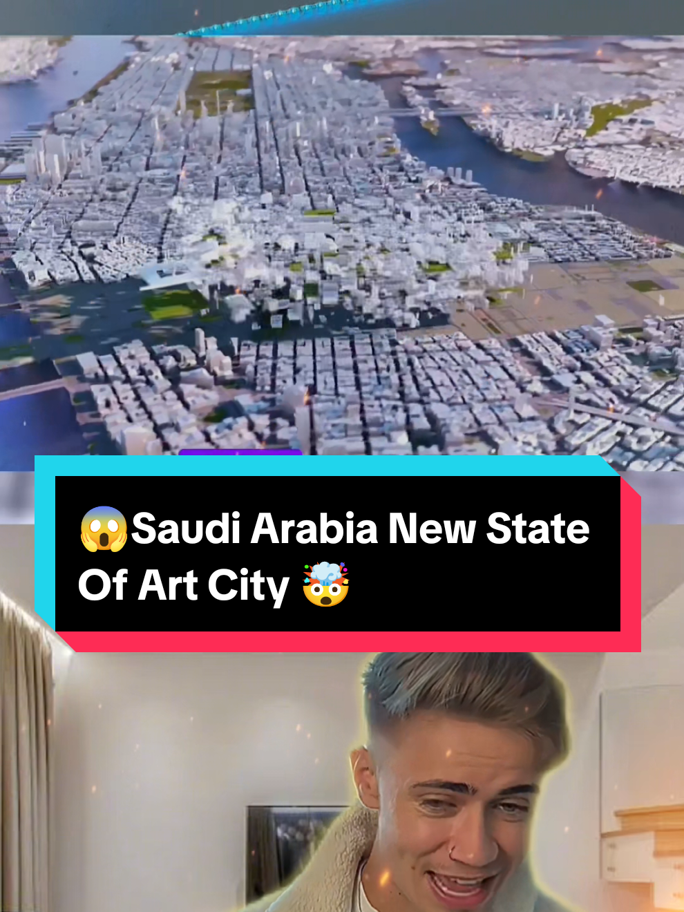 Saudi Arabia New City 🤯 What A Piece of Art 🔥 #dylan #facts #news  #TikTokTrends 