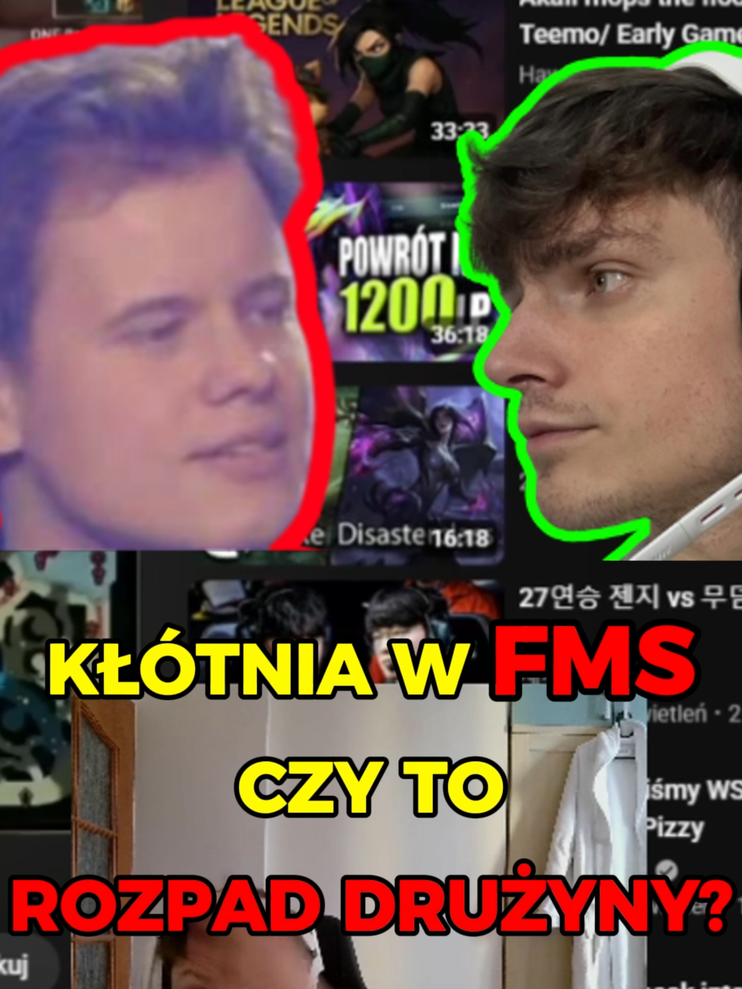 ROZPAD DRUŻYNY? AWANTURA W FMS! FRAJGO VS RYBSON!  #rybsonlol_ #frajgo #fms #minemaciek #riftlegends  SPRAWDŹ CAŁY FILM!  https://youtu.be/htXbqGg7Xt4  Zapraszam do subskrybowania i zostawienia lajka!   Linki do streamerów użytych w filmie https://www.twitch.tv/minemaciek