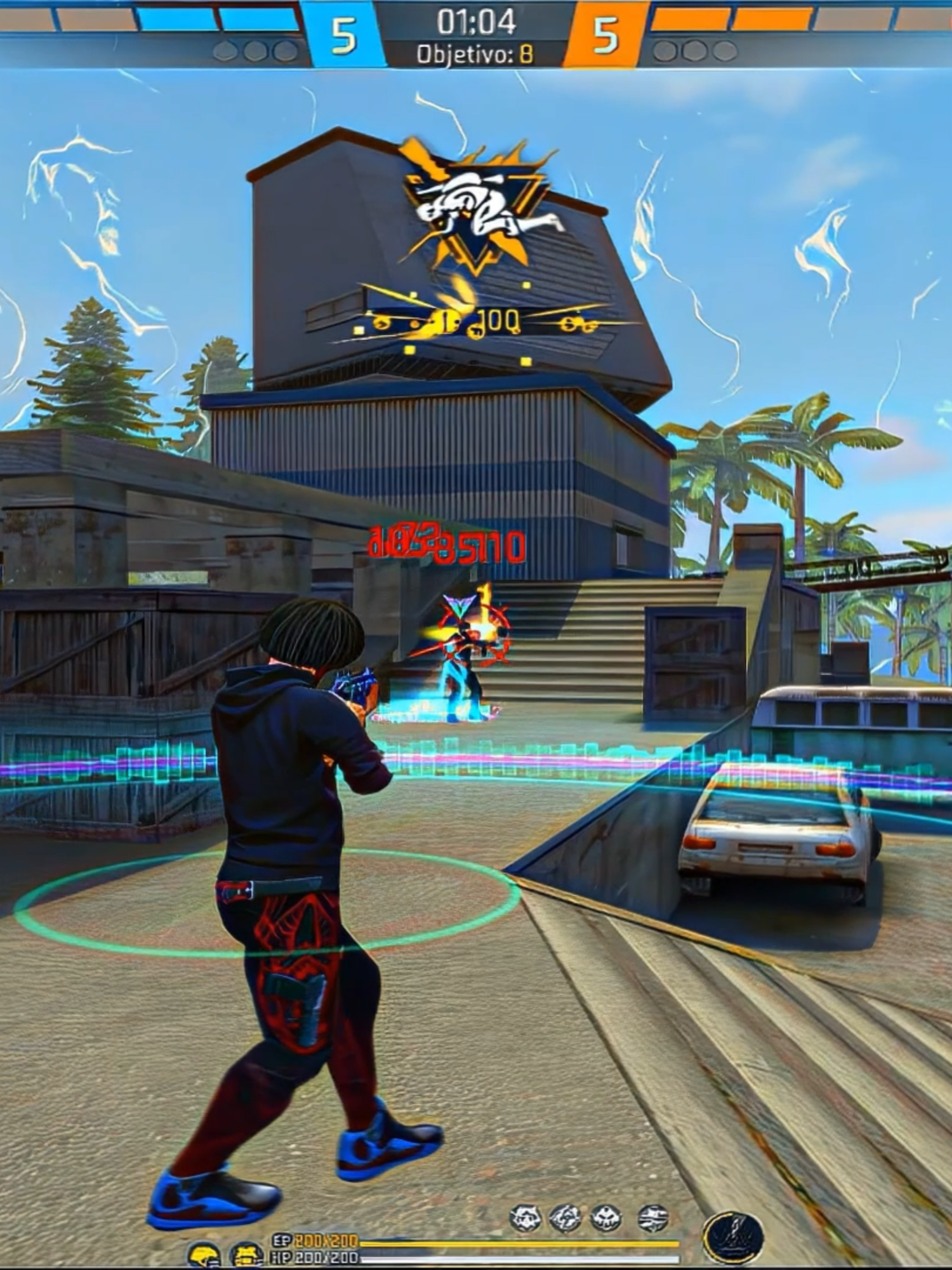 pega essa chapada! #ff #freefire #polarx #edit #tutorial
