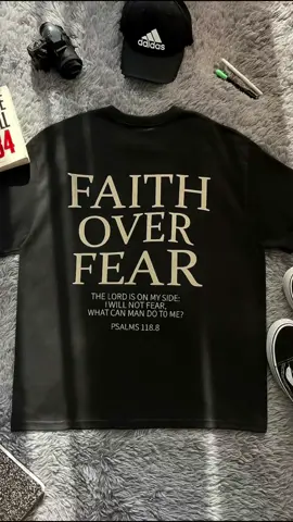 FAITH OVER FEAR❤️‍🔥 #faitoverfear #bibleversetshirt  #tshirtbibleverse #tshirtbibleversedesign  #tshirtbible    