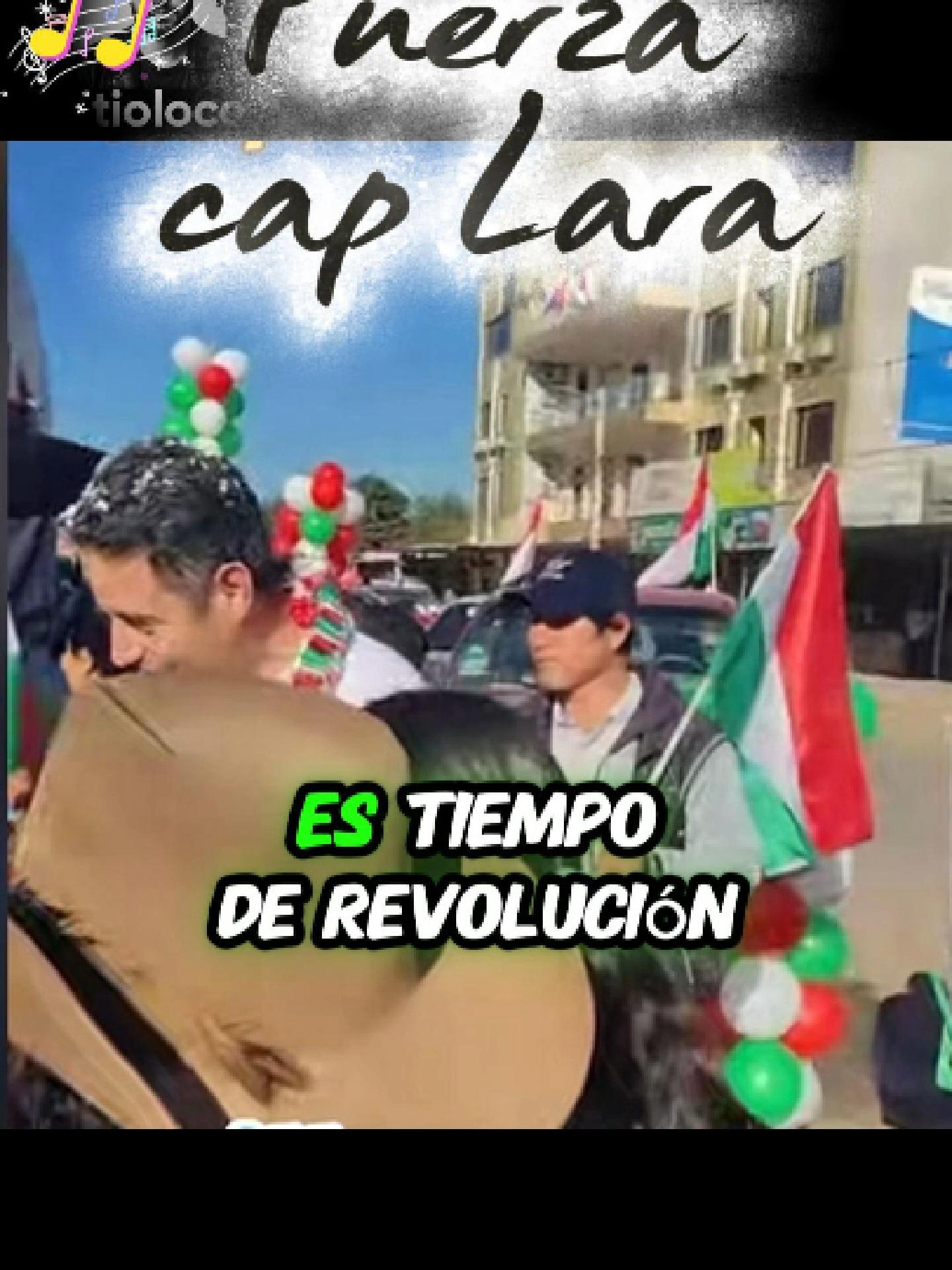 Fuerza capitan Lara es tiempo de revolucion, cantando con ritmo includo rap #music #caplara #pazylara #elecciones2025 @pdc.punata @fuerzapatriotica