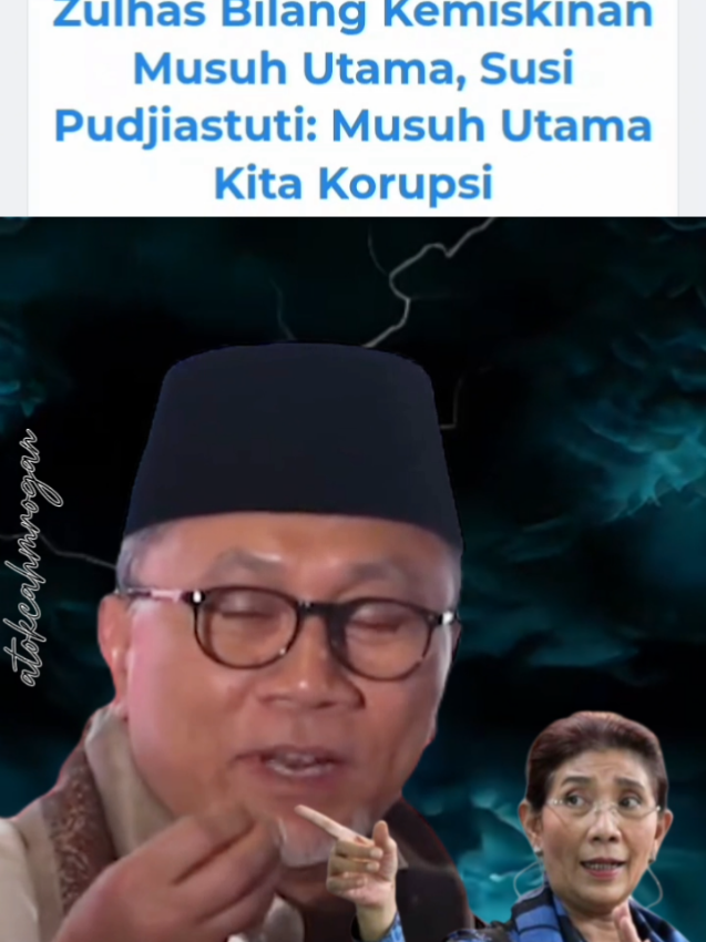 kian hari kian banyak pejabat koplak... #berandatiktok #videoviral #berandafyp #zulhas #susipudjiastuti 