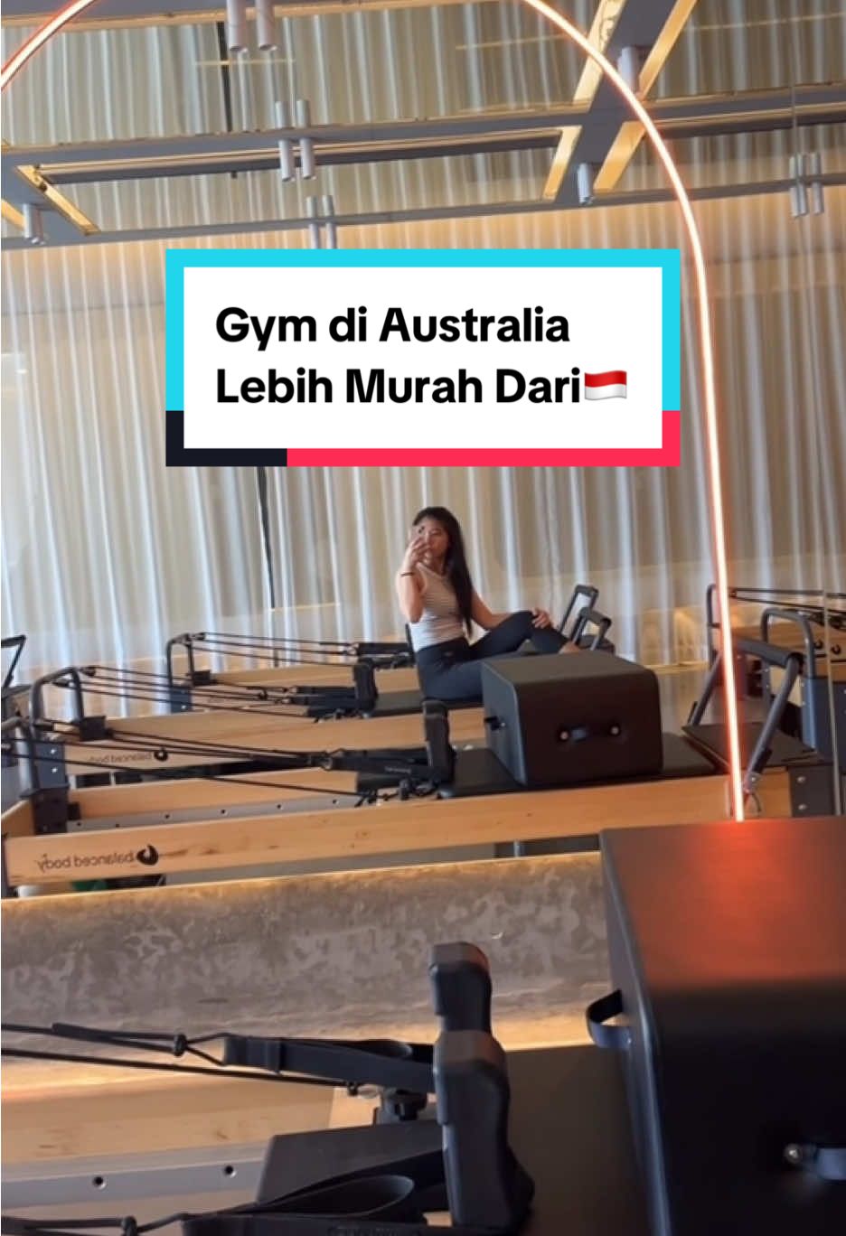 ga mampu bayar pilates di🇮🇩 mampu nya di Australia🥲 wkwk #sydney #australia #oneplayground #pilates #aviranisha 
