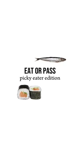 Eat or pass - picky eater edition 🥦🍱 #eatorpass #pickyeater #food #eating #fyp  