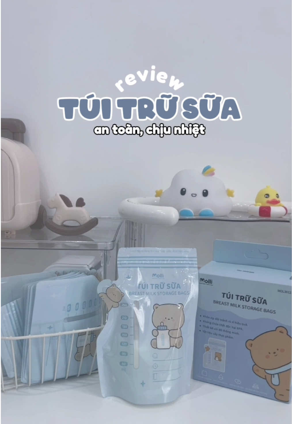 Các mẹ bỉm đã đi ngủ chưa, hút sữa, trữ sữa, rửa bình sữa, uống ly sữa nóng rồi ôm cún con ngủ thôi nào các mom ơi 🥰🥰 #review #mevabe #chamcon #tuitrusua #xuhuong 