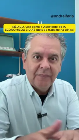 🩺 Médico, conheça a Assistente de IA que poupou 24h de trabalho na clínica! Em apenas 30 dias, a assistente virtual IARA, da Planny, transformou o atendimento de uma Clínica  em Brasília. ✅ 288 atendimentos automatizados pelo WhatsApp ✅ Respostas 24h por dia, 7 dias por semana ✅ Atendimento prestativo, cordial e humanizado ✅ Secretária com mais tempo para cuidar de quem está na clínica 📌 E detalhe: nesse case, a assistente de IA atuou somente na pré-qualificação — aquela primeira conversa para entender a necessidade do paciente. Mesmo assim, foram 24 horas de trabalho economizadas em um mês. 🚀 Mais agilidade para a equipe. 🚀 Mais satisfação para os pacientes. 🚀 Mais eficiência para a clínica. 💡 Quer levar esse resultado para o seu consultório também? 📲 Me chama no Direct e vamos conversar! #andreidefaria #iaforclinic #plannymarketing #inteligenciaartificial #assistentevirtual     